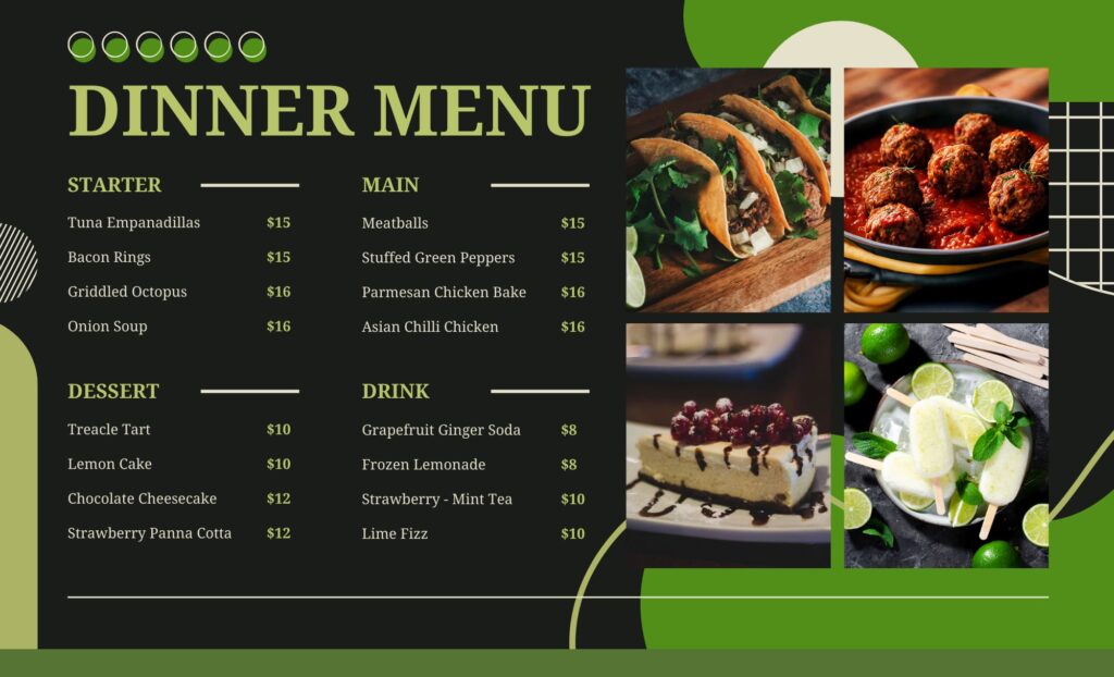 Wetherspoon's Specials Menu 
