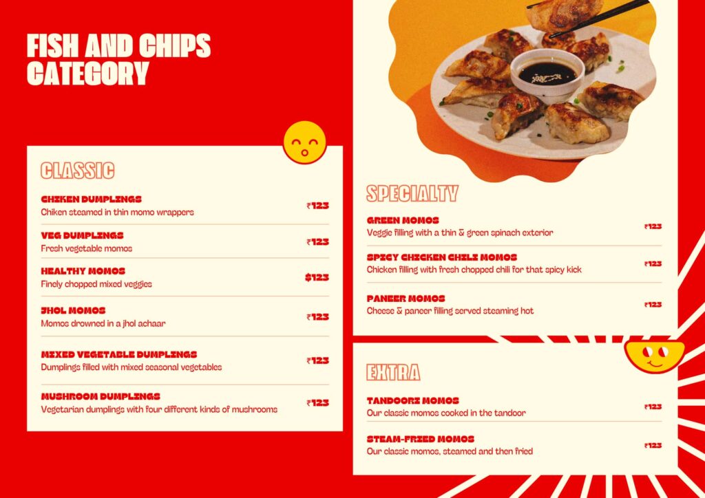 Pub Classics Menu